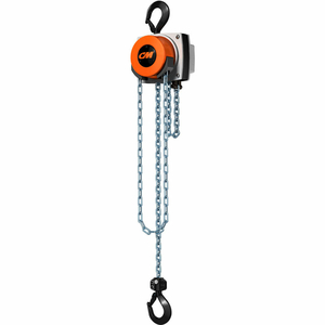 HURRICANE 360 HAND CHAIN HOIST, 1 TON, 15 FT. LIFT by Columbus McKinnon