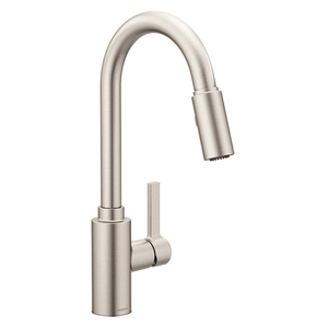 GOOSENECK SS MOEN GENA BRASS 1.5GPM by Genta