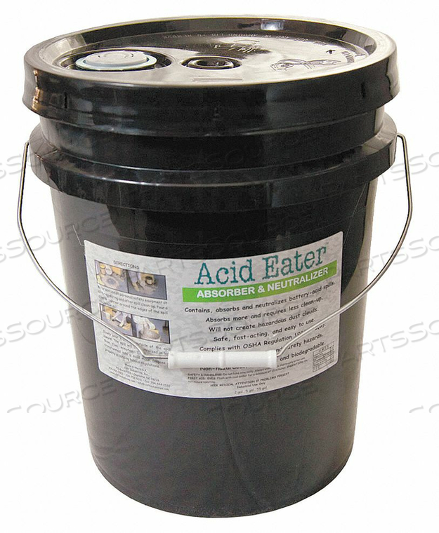 ACID EATER ABSORBER & NEUTRALIZER, 5-GALLONS by Clift Industries ACID EATER ABSORBER & NEUTRALIZER, 5-GALLONS by Clift Industries
