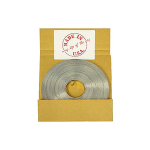 STAINLESS STEEL STRAPPING 1/2" X .030" X 100' SELF DISPENSING BOX by Independent Metal Strap Co. STAINLESS STEEL STRAPPING 1/2" X .030" X 100' SELF DISPENSING BOX by Independent Metal Strap Co.