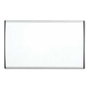 MAGNETIC DRY-ERASE BOARD, STEEL, 14 X 24, WHITE SURFACE, SILVER ALUMINUM FRAME by Quartet