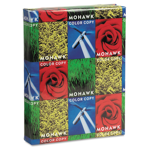 COLOR COPY 98 PAPER AND COVER STOCK, 98 BRIGHT, 80 LB COVER WEIGHT, 8.5 X 11, 250/PACK by Mohawk