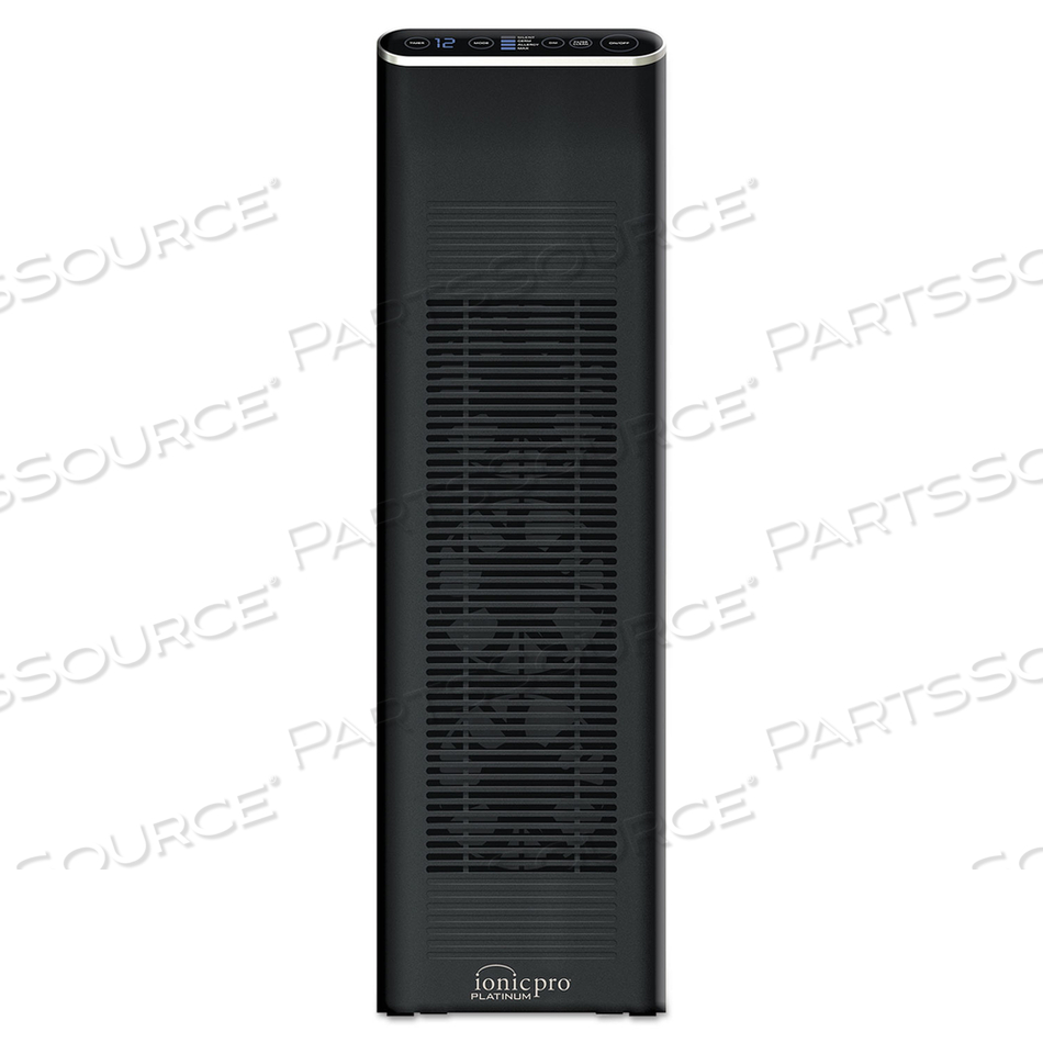 PRO PLATINUM AIR PURIFIER, 600 SQ FT ROOM CAPACITY, BLACK 