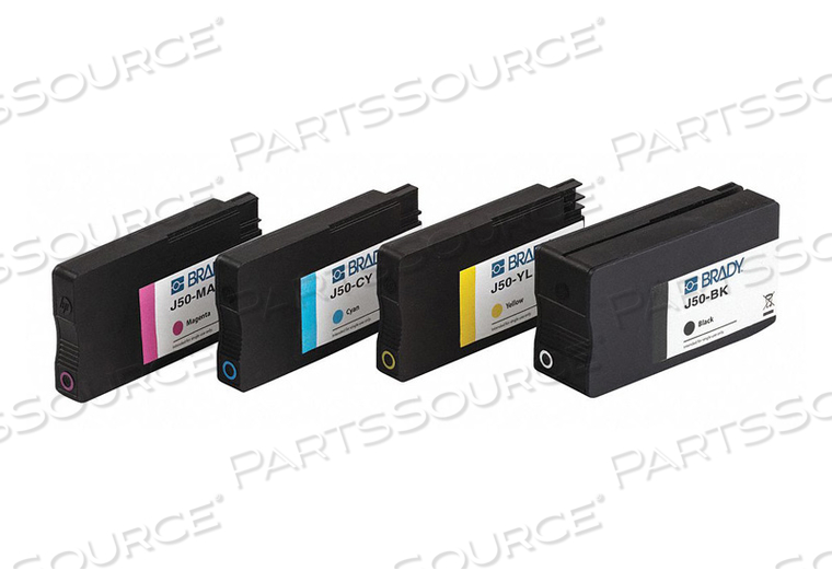 INK CARTRIDGE NEW BLACK/CYAN/MAGENTA/YEL by Brady Americas INK CARTRIDGE NEW BLACK/CYAN/MAGENTA/YEL by Brady Americas