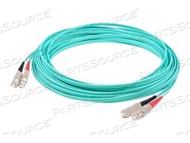 ADDON, PATCH CABLE, SC/PC MULTI-MODE (M) TO SC/PC MULTI-MODE (M), 0.5 M, FIBER OPTIC, DUPLEX, 50 / 125 MICRON, OM3, RISER, AQUA by ADDON ADDON, PATCH CABLE, SC/PC MULTI-MODE (M) TO SC/PC MULTI-MODE (M), 0.5 M, FIBER OPTIC, DUPLEX, 50 / 125 MICRON, OM3, RISER, AQUA by ADDON