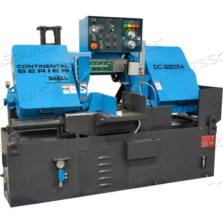 SEMI-AUTOMATIC HORIZONTAL BAND SAW - 11.75" X 11" MACHINE CAP. - 11" ROUND CAP. 