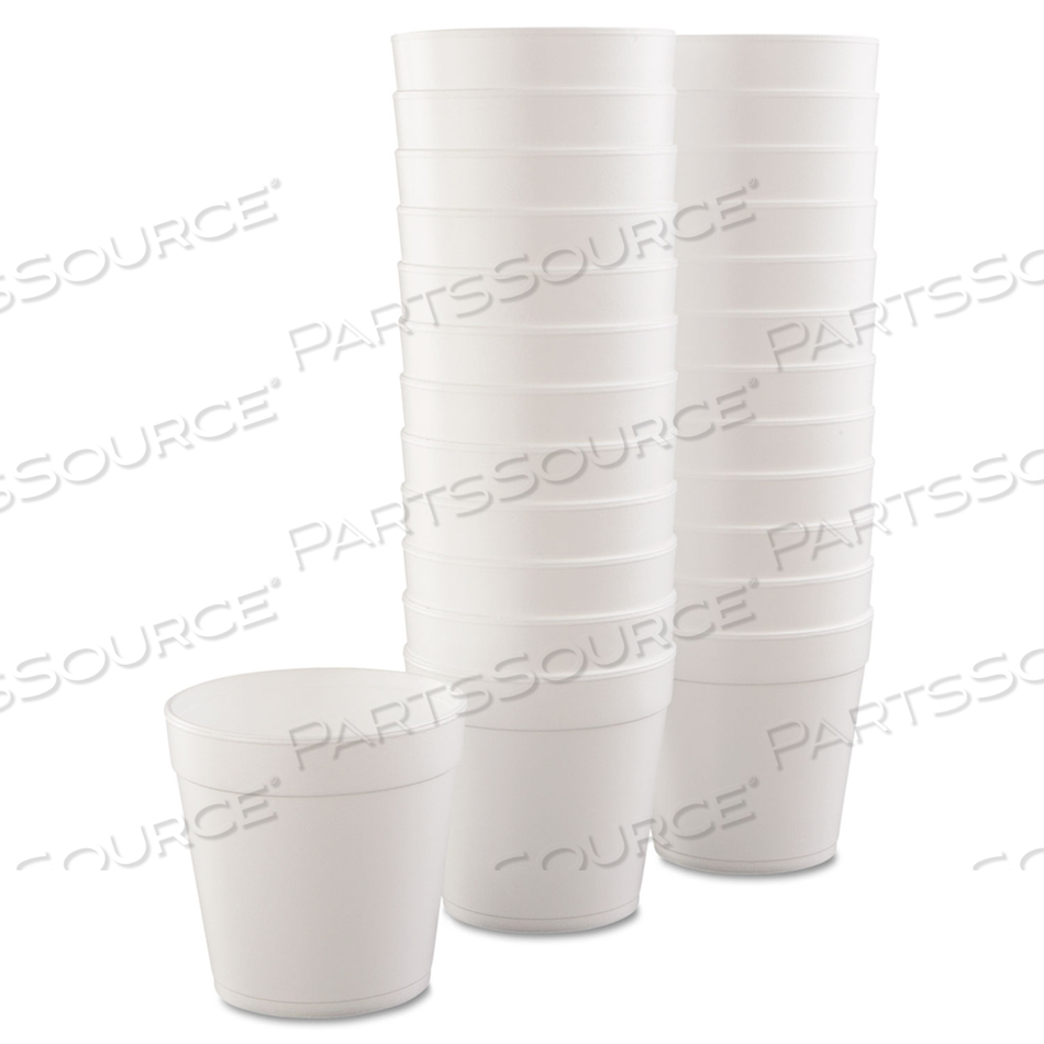 FOAM CONTAINERS, 32 OZ, WHITE by Dart Container Corporation FOAM CONTAINERS, 32 OZ, WHITE by Dart Container Corporation