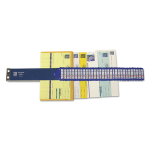HEAVY-DUTY INDEXED SORTER, 31 DIVIDERS, ALPHA/NUMERIC/MONTH/DATE/DAY INDEX, LETTER SIZE, BLUE FRAME by C-Line