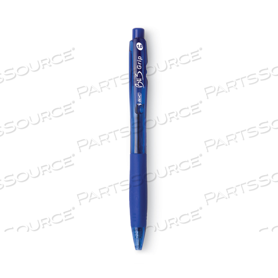 BU3 BALLPOINT PEN, RETRACTABLE, BOLD 1 MM, BLUE INK, BLUE BARREL by BIC BU3 BALLPOINT PEN, RETRACTABLE, BOLD 1 MM, BLUE INK, BLUE BARREL by BIC