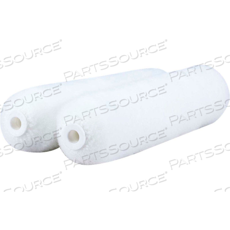 ROLLERLITE 6" X 1/2" DRALON WOVEN MINI ROLLER COVERS, 2/PACK 12/CASE by Quali-Tech Mfg