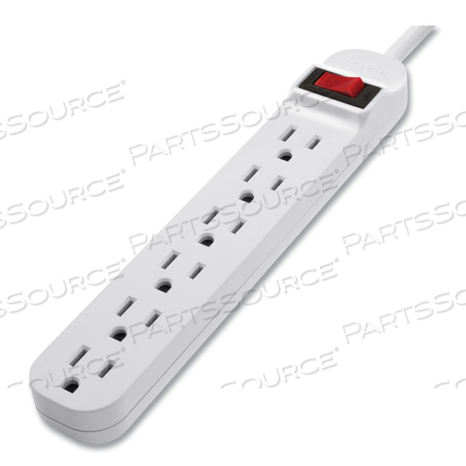 POWER STRIP, OUTPUT CONNECTORS: 6, 35.8 IN CORD by Belkin POWER STRIP, OUTPUT CONNECTORS: 6, 35.8 IN CORD by Belkin