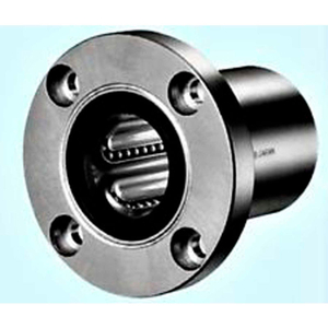 1-1/2" ID ROUND FLANGE TYPE LINEAR BEARING W/RESIN RETAINER & SEALS, STEEL by NB Products