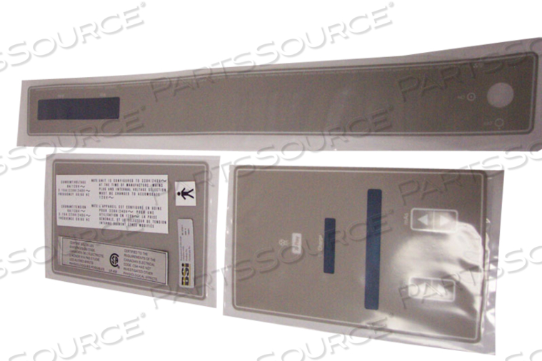 LABEL SET TOP COVER: INCLUDES: CONTROL LABEL, BLANK LABEL, KEY SWITCH LABEL, CSA LABEL, TYPE B, CE LABEL, ELECTRICAL VOLTAGE LABEL SET TOP COVER: INCLUDES: CONTROL LABEL, BLANK LABEL, KEY SWITCH LABEL, CSA LABEL, TYPE B, CE LABEL, ELECTRICAL VOLTAGE