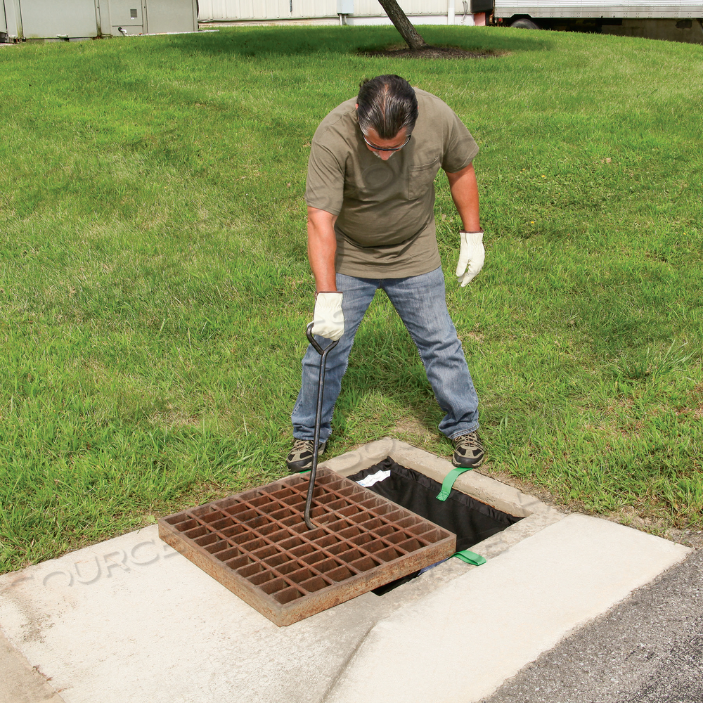 PIG ADJUSTABLE FRAME STORM DRAIN FILTER by New Pig Corporation PIG ADJUSTABLE FRAME STORM DRAIN FILTER by New Pig Corporation