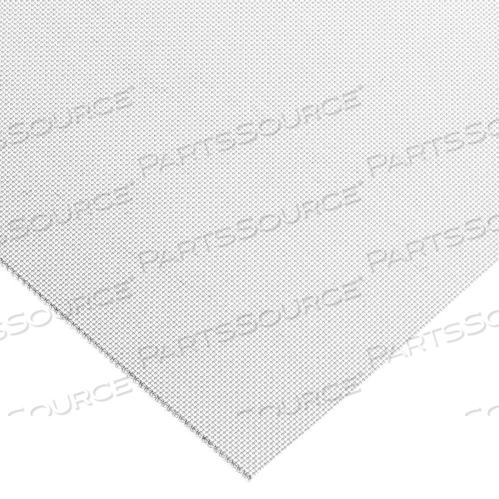 NYLON WIRE MESH, 36 IN OVERALL LG, 6 FT OVERALL WD, 0.0107 IN WIRE DIA, 35 X 35, WOVEN, WHITE by Approved Vendor