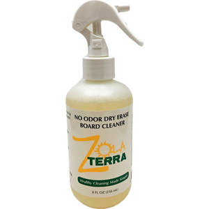 ZOLATERRA NO ODOR DRY ERASE BOARD CLEANER, 8 OZ. TRIGGER BOTTLE, 6 BOTTLES by Super Simple LLC