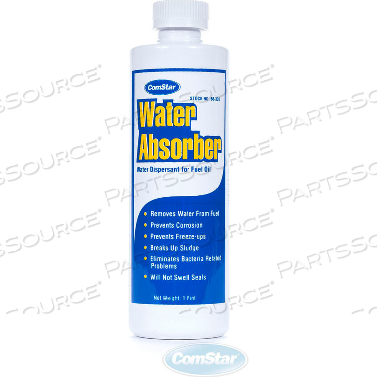 WATER ABSORBER WATER DISPERSANT FOR FUEL OIL, 1 PT. by Comstar International Inc