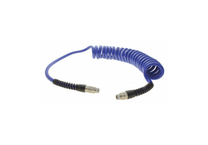 COILED AIR HOSE ASSEMBLY 1/4 ID X 8 FT. by ATP COILED AIR HOSE ASSEMBLY 1/4 ID X 8 FT. by ATP