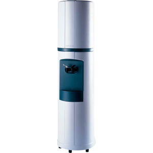 AQUAVERVE FAHRENHEIT MODEL COMMERCIAL ROOMTEMP/COLD BOTTLED WATER COOLER - WHITE W/ BLACK TRIM by Elite Holdings Group