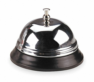 CALL BELL NICKEL 3 3/8 DIAMETER by Officemate