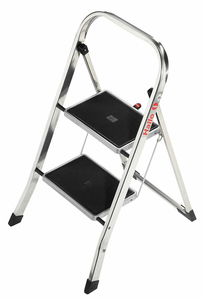 HOUSEHOLD STEP STOOL 11-7/8 IN W 330 LB by Hailo