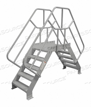 CROSSOVER BRIDGE 7 STEP STEEL 98IN. H. by Cotterman