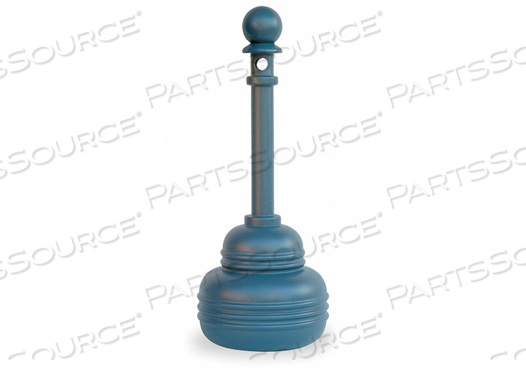 D0288 CIGARETTE RECEPTACLE 1-1/4 GAL. GRAY by Eagle