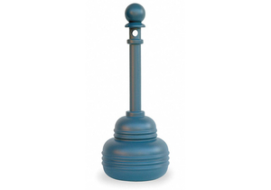 D0288 CIGARETTE RECEPTACLE 1-1/4 GAL. GRAY by Eagle