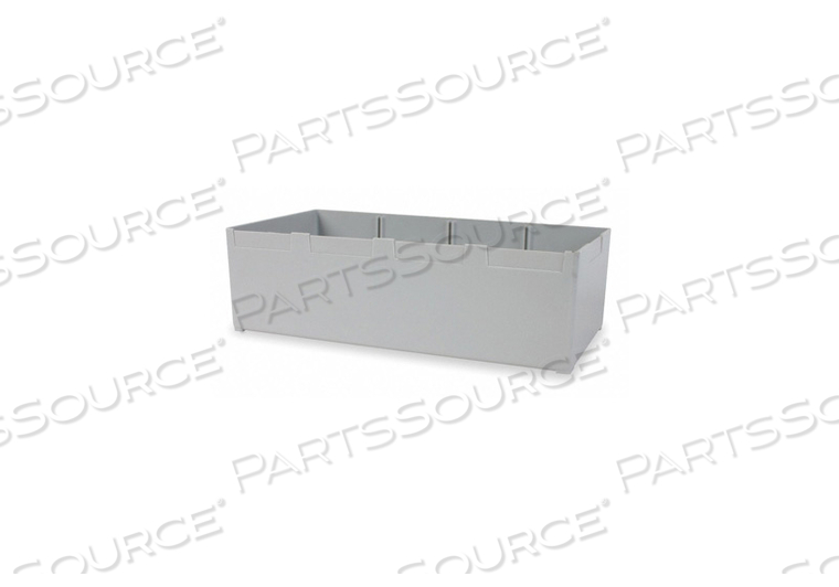 STORAGE BIN GRAY 12 IN L 6-1/8 IN W by Stanley Vidmar