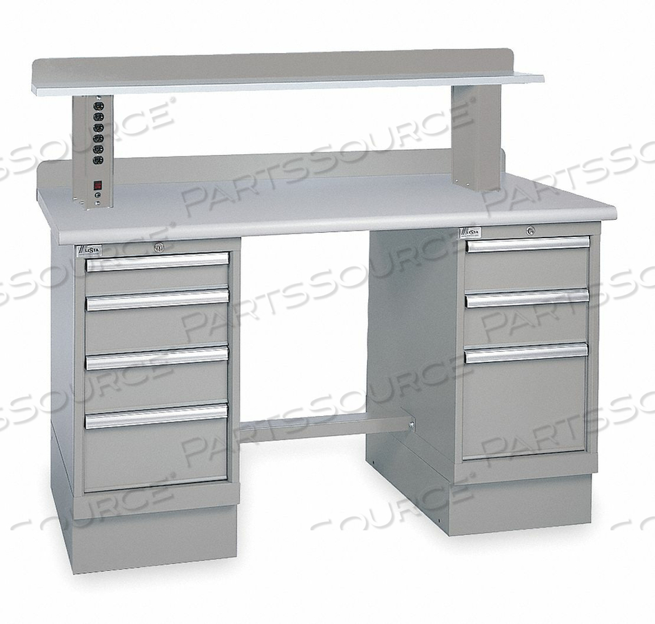 WORKBENCH LAMINATE 60 W 30 D by Lista