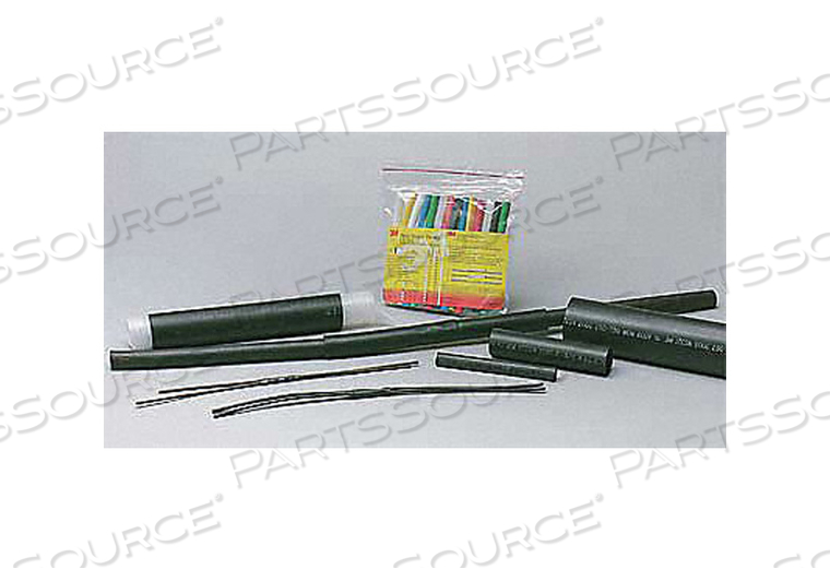 SHRINK TUBING 1.5IN ID BLACK 6IN PK3 by 3M Healthcare SHRINK TUBING 1.5IN ID BLACK 6IN PK3 by 3M Healthcare