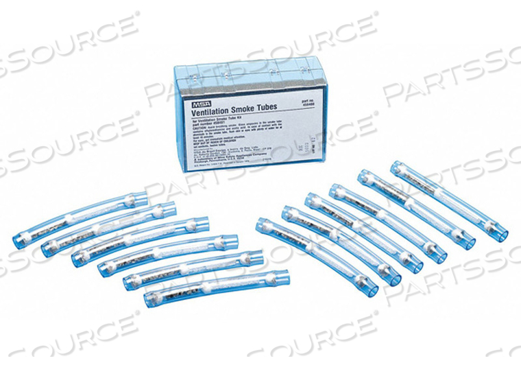 REPLACEMENT SMOKE TUBE PLASTIC PK12 by MSA Safety Sales, LLC