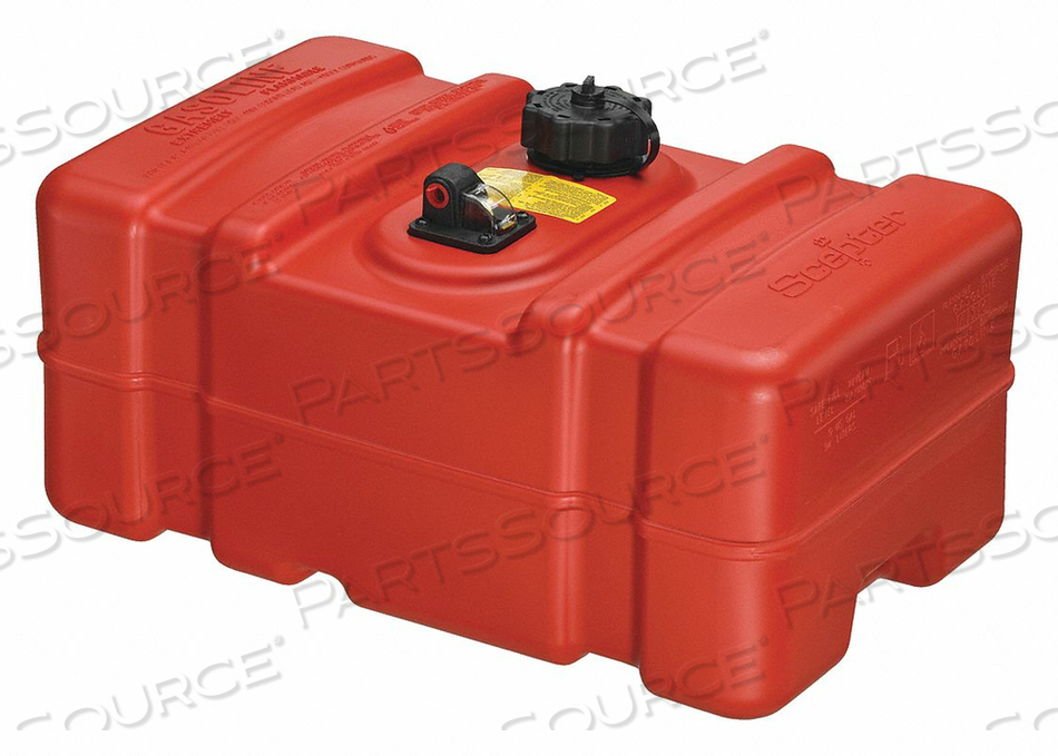 PORTABLE FUEL TANK RED 9 GAL. PLASTIC by Scepter