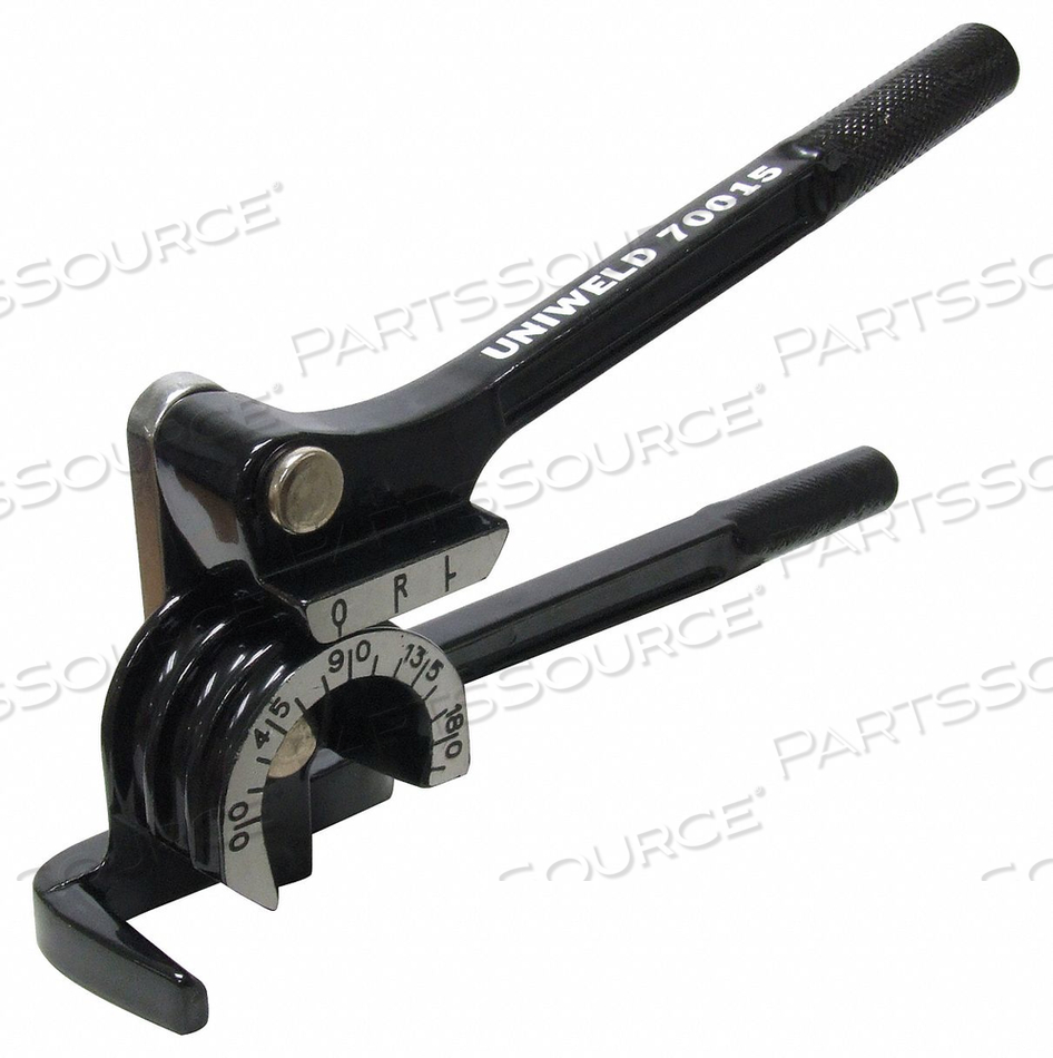 TUBE BENDER 1/4 5/16 3/8 IN SOFT METALS by Uniweld TUBE BENDER 1/4 5/16 3/8 IN SOFT METALS by Uniweld