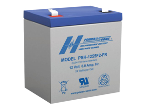 SEALED LEAD ACID BATTERY, 12 V, 5.5 AH by Power-Sonic Corporation