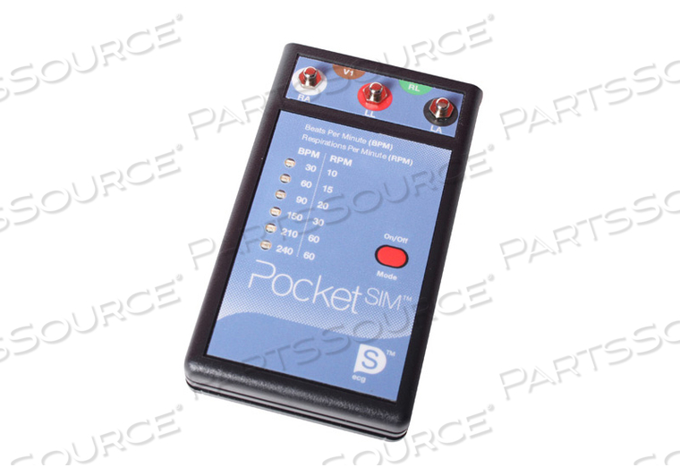 ECG SIMULATOR by Pocket Sim (Trimedx)