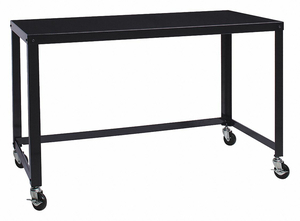 SOHO MOBILE DESK 48 W BLACK by Space Solutions