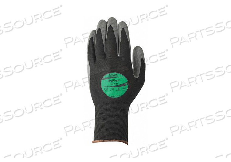 CUT RESISTANT GLOVES GRAY/BLACK 9 PR by Ansell Healthcare