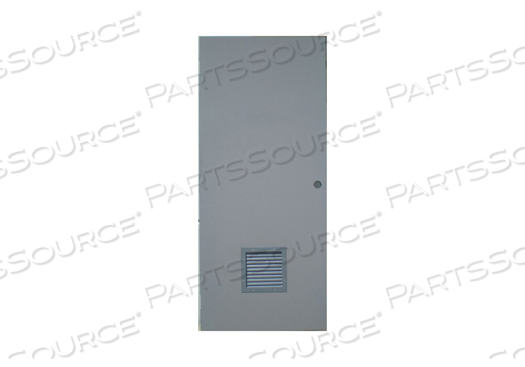 D2865 STEEL DOOR WITH LOUVERS 80X36 IN by Ceco