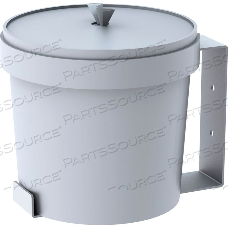 BUCKET WIPE DISPENSER WALL BRACKET - FOR USE WITH WIPE BUCKET 641492/641543 by Testrite Instrument Co. Inc.