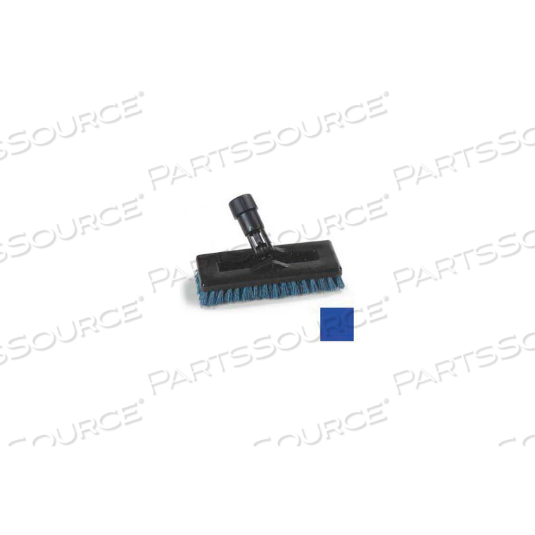 SWIVEL SCRUB HEAVY-DUTY GENERAL USE W/DUPONT TYNEX NYLON FILAMENT 8", BLUE by Carlisle