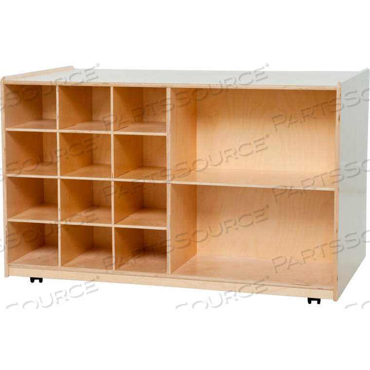 DOUBLE MOBILE STORAGE WITHOUT TRAYS by Wood Designs DOUBLE MOBILE STORAGE WITHOUT TRAYS by Wood Designs