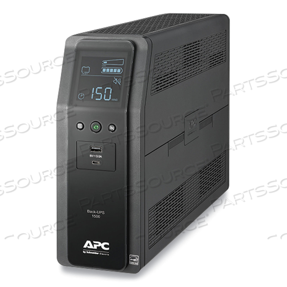BACK-UPS PRO BN SERIES BATTERY BACKUP SYSTEM, 10 OUTLETS, 1,500 VA, 1,080 J by APC / American Power Conversion