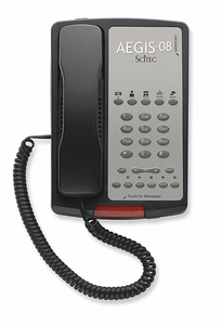 HOSPITALITY SPEAKERPHONE BLACK by Cetis