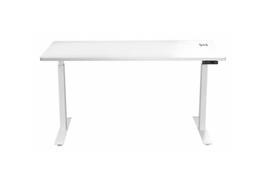 ADJUSTABLE DESK 60 W 30 D WHITE TOP by Motionwise