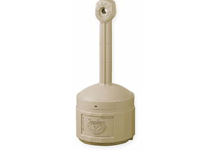 D0292 CIGARETTE RECEPTACLE 4 GAL. TAN by Justrite