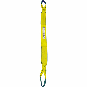 LIFT AMERICA 8' POLY WEB SLING EYE & EYE, 5120/6400/12800 LBS CAP by Mazzella Lifting Technologies