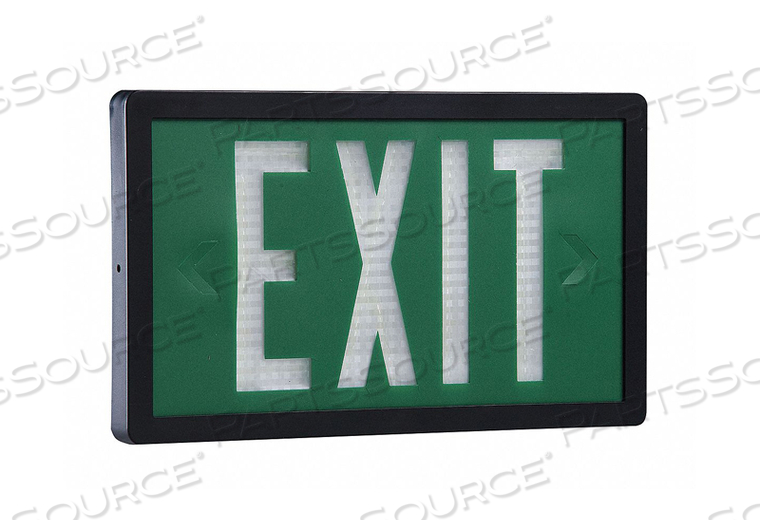 SELF-LUMINOUS EXIT SIGN 10 YR. 2 FACE by Isolite