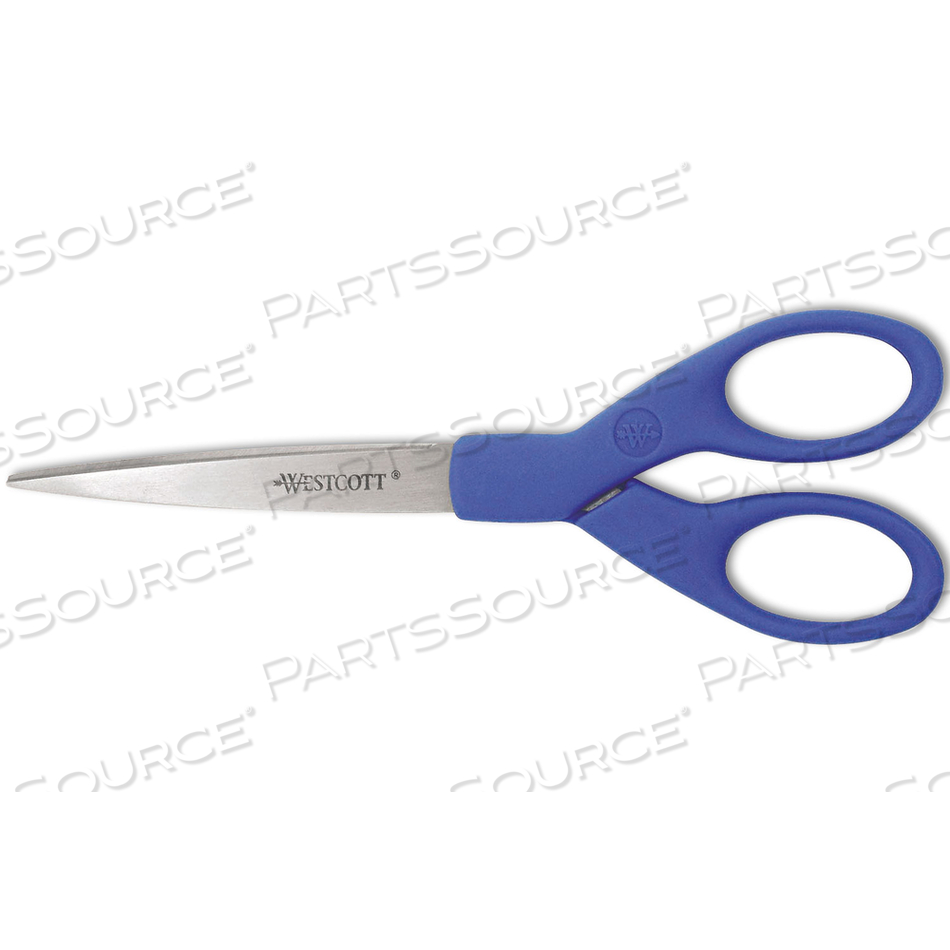 MULTIPURPOSE SCISSORS STRAIGHT 7 IN L by Westcott MULTIPURPOSE SCISSORS STRAIGHT 7 IN L by Westcott
