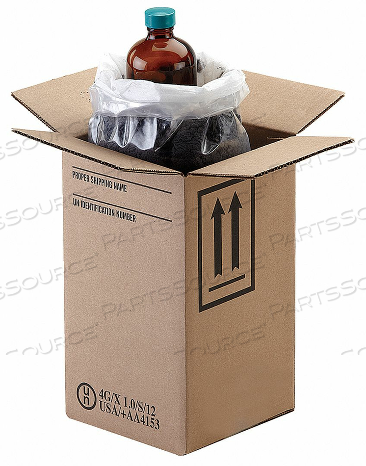 HAZMAT SHIPPING KIT 8 OZ BOTTLE PK12 by Berlin